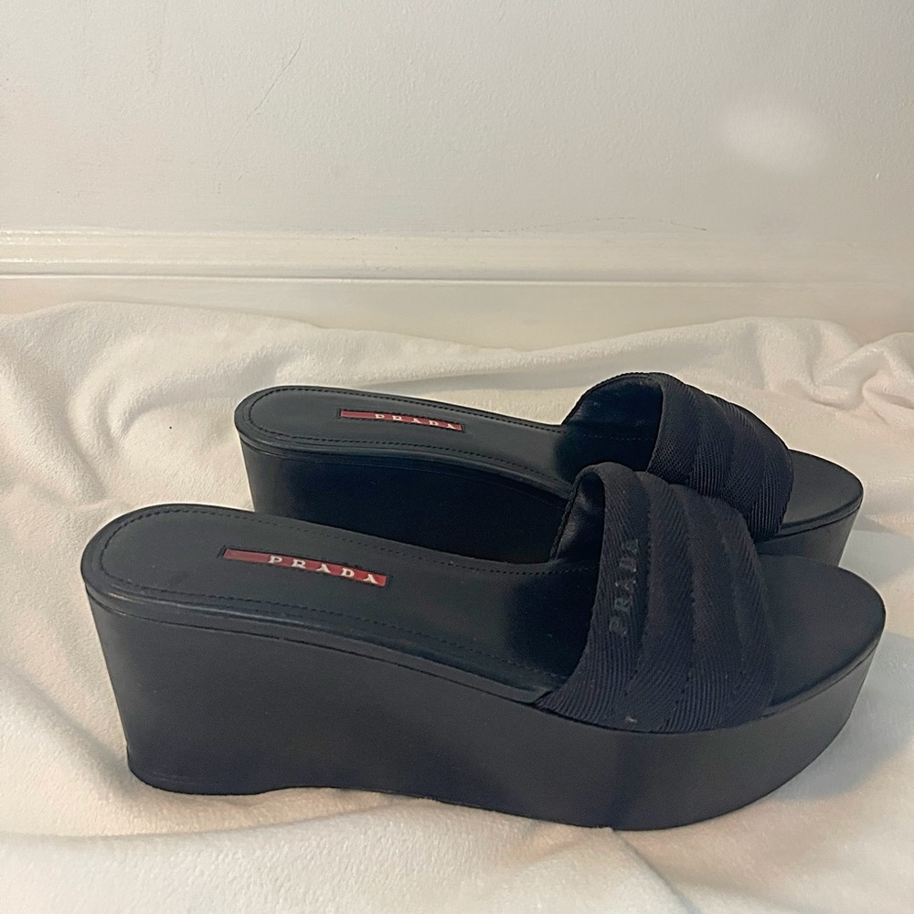 Prada Sport Canvas Sandal - Picture 2 of 3